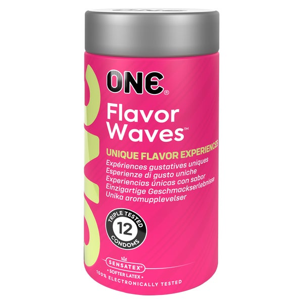 «Flavor Waves» Kondome – sechs Aromen, vegan, 12 Stüc (12 Kondome) 12 St