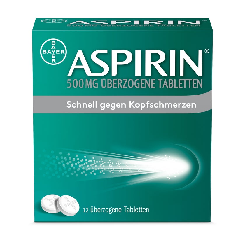 Aspirin 500mg 12 St