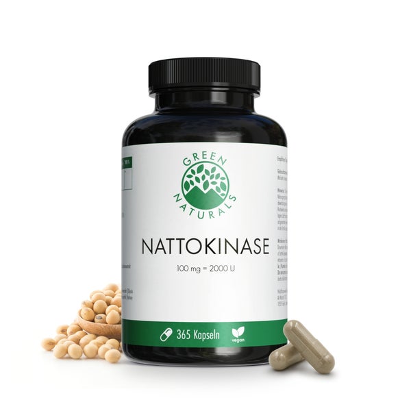 Green Naturals Nattokinase 100 Mg Vegan 365 St
