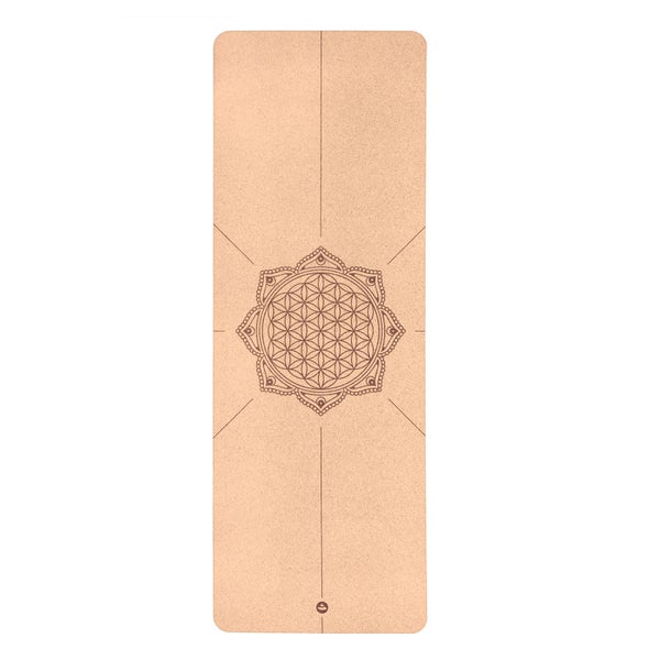 bodhi Yogamatte Kork, BLUME DES LEBENS 1 St