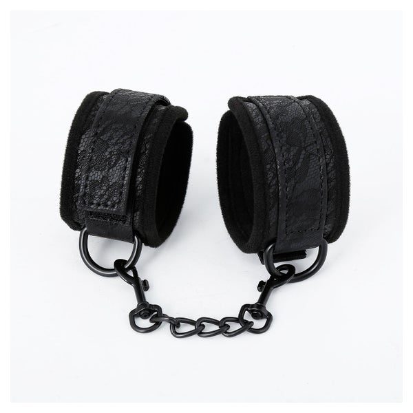 Lätitia- Dark Lace Wrist Restraints, Neoprene 1 St