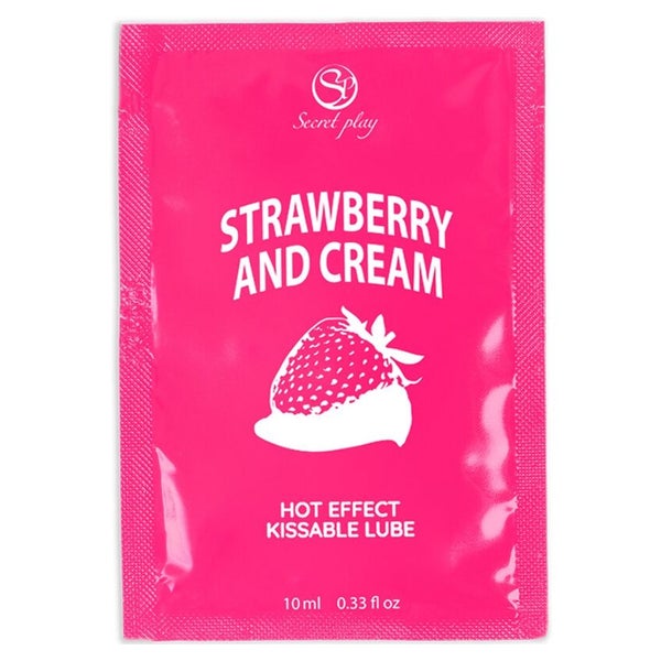 Secretplay - Einzeldosis-Gleitgel Erdbeere & Creme 10 ml