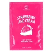 Secretplay - Einzeldosis-Gleitgel Erdbeere & Creme 10 ml
