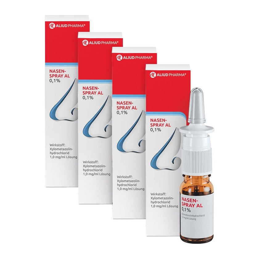 NASENSPRAY AL 0,1% Viererpack 4X10 ml