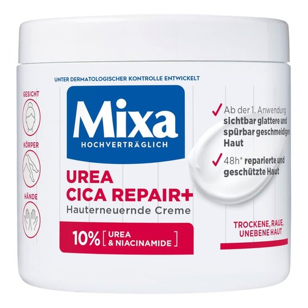 Mixa Pflege-Set mit Urea Cica Repair 400 ml