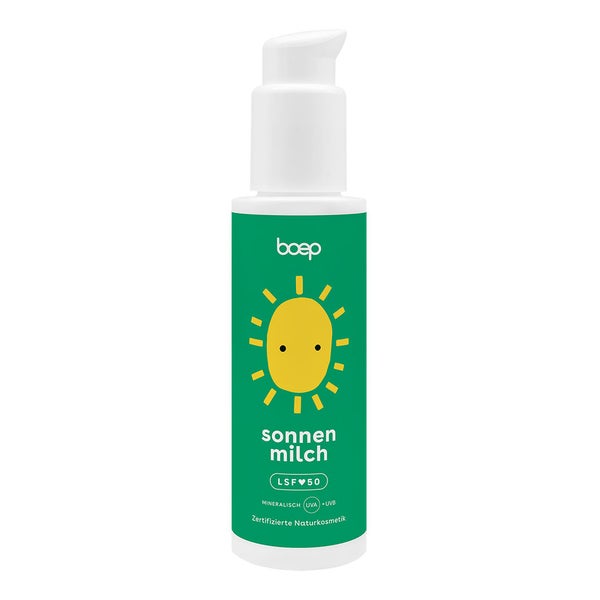 das boep mineralische Sonnenmilch LSF 50 100 ml