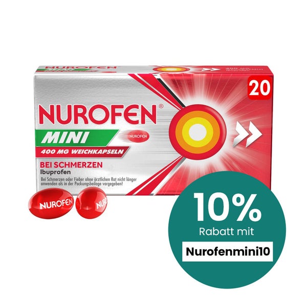 Nurofen Mini 400 Mg Weichkapseln 20 St