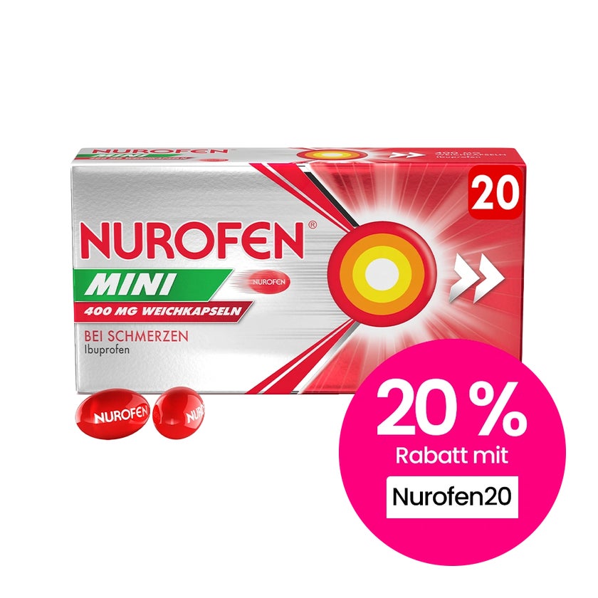 Nurofen Mini 400 Mg Weichkapseln 20 St