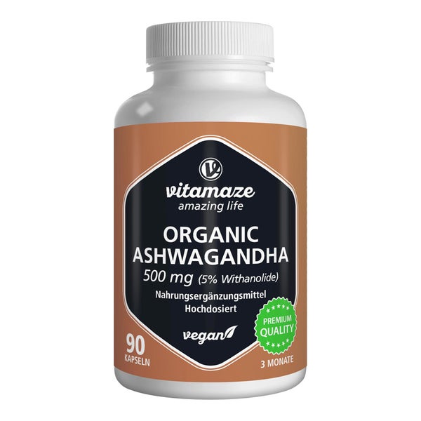 Ashwagandha Extrakt 500 mg vegan 90 St
