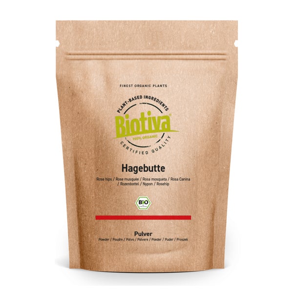 Biotiva Hagebutten Pulver Bio 500 g