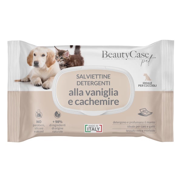 Beauty Case Pet Reinigungstücher, Vanille und Kaschmir 240 St
