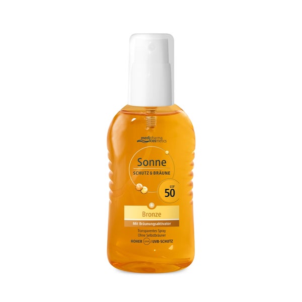 Sonne Schutz&Bräune Bronze Pump-Spray LSF 50 200 ml