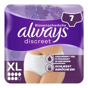 Multipack 3x Always Discreet Inkontinenz-Höschen Für Frauen, XL, 7 Stück 1 St