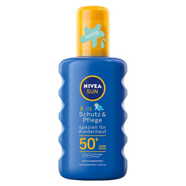Nivea SUN Kids farbiges Spray LSF 50+ 200 ml