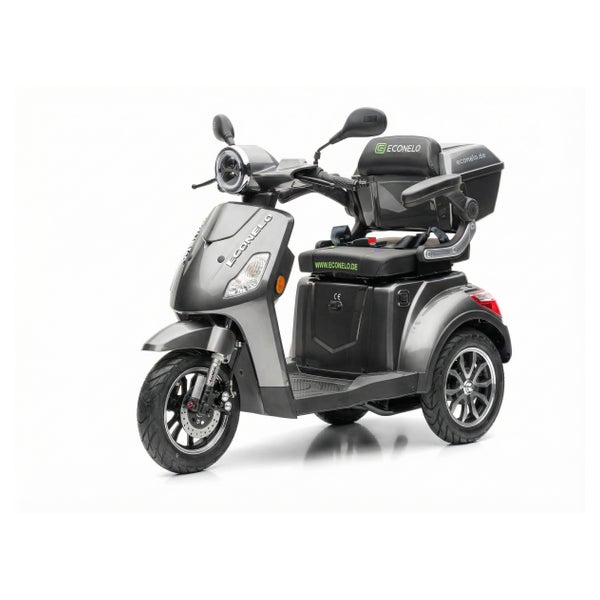E-Seniorenmobil Yogi-IQ, Blei-Akku, 3-Rad, 1000 Watt, Grau 1 St