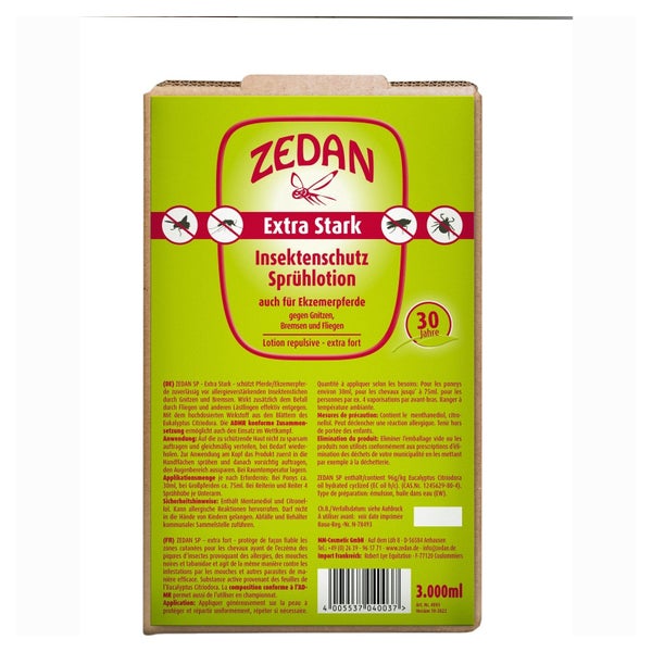Zedan SP extra stark Insektenschutz Sprühlo. 3 l