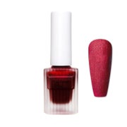 Nagellack Rot Matt Pearl Glitter Ungiftig Rot Glitter 1 ml ( 1 St