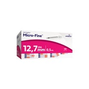 Micro-fine Insulinspritze 0,5 Ml U100 12,7 Mm 100 St