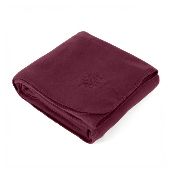 bodhi Yogadecke Asana Blanket, Fleece, bordeaux 1 St