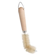 Redecker Überlaufbürste, gebogen, m. Holzgriff, Borste