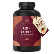 Reishi Pilz Extrakt Kapseln - 3 Monate Vorrat - Made in DE 270 St