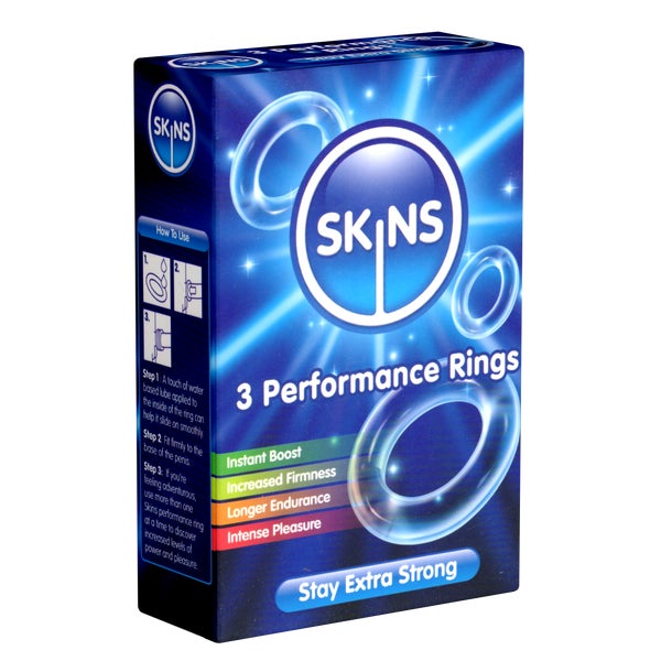 Performance Rings 3 Stück – dehnbare Penisringe (3 Stück) 3 St