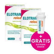 Produktabbildung: Elotrans Reload Apfel Doppelpack 2X15X7,45 g