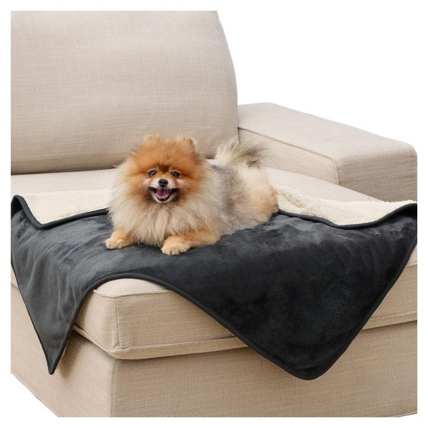 Hundedecke wasserdicht 100x80cm waschbar M (80x100cm) Dunkel 1 St