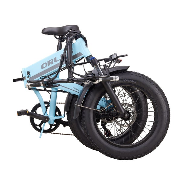 ORLMS MN-6 Dual-Motor-E-Bike, 52V 23Ah Akku,Gelb 1 St