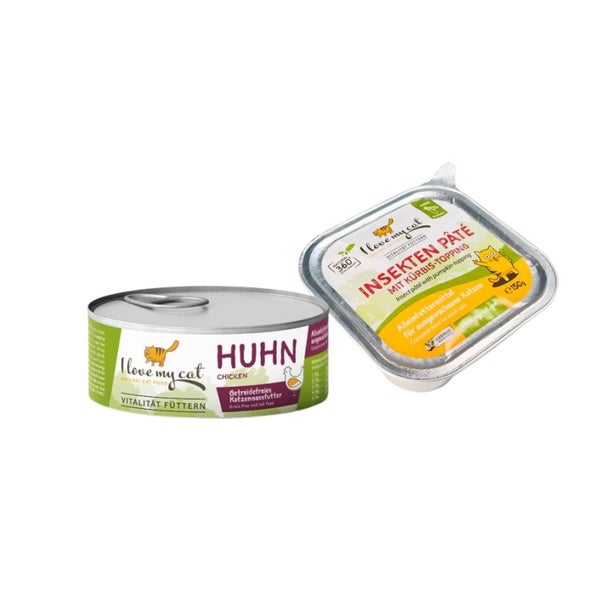 Sparset mit Nassfutter für Katzen