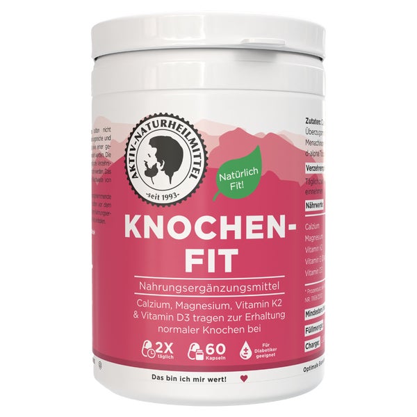 Aktiv Naturheilmittel Knochenfit D3+K2 60 St
