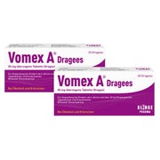 Produktabbildung: VOMEX A DRAGEES 50MG 2X20 St
