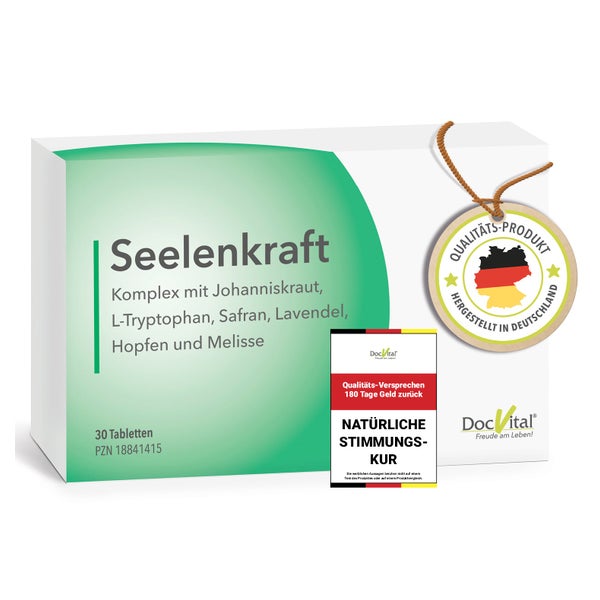 DocVital® Johanniskraut L Tryptophan Tabletten hochdosiert 30 St