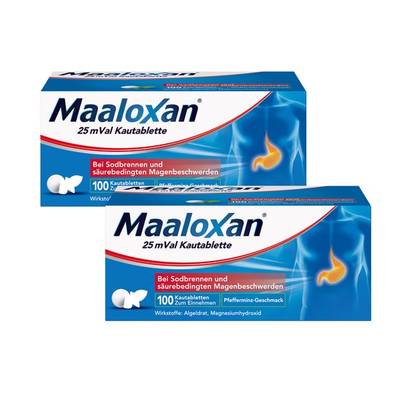 Maaloxan Kautabletten Set 2X100 St