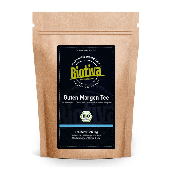 Biotiva Guten Morgen Tee Kräuter-Mischung Bio 100 g
