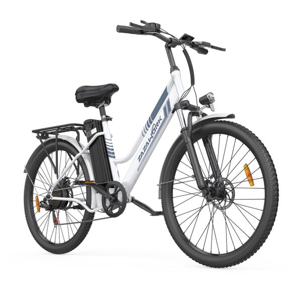 ZAZAWORK C26 Pro E-Bike für Damen, 36V 20Ah,Weiß 1 St