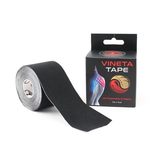 Vinetamed Vineta Tape 5cmx5m Magn.-ingwer Schwarz 1 St