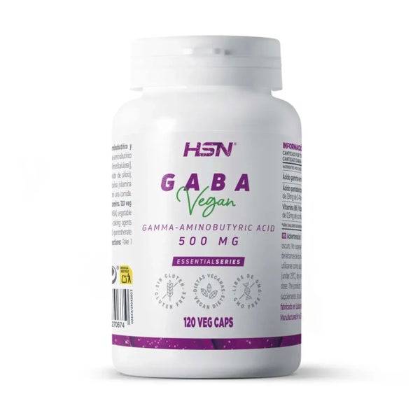 GABA 500 mg - 120 veg caps 120 St