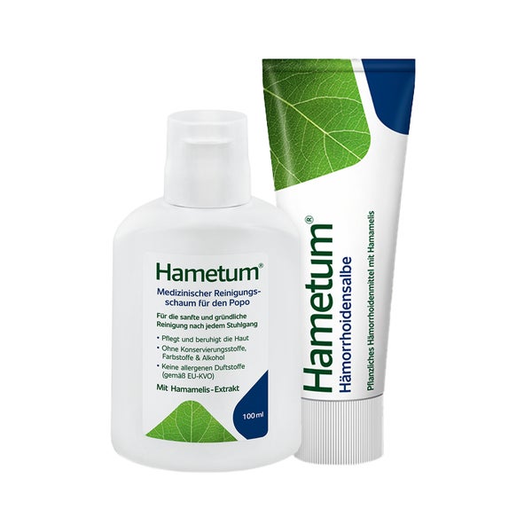 Hamutum Salbe + Reinigungsschaum Set 1 Set