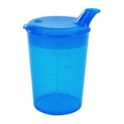 Medi-Inn Schnabelbecher Trinkbecher 250 ml Öffnung 12x10 mm blau 1 St