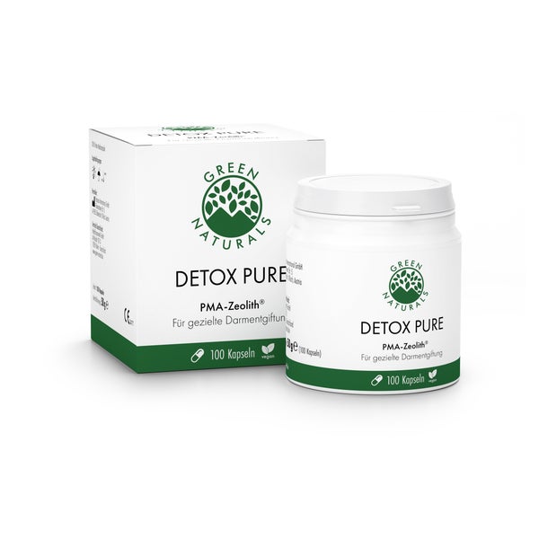 Green Naturals Detox Pure Pma-zeolith Kapseln 100 St