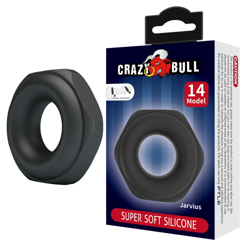 Crazy Bull - Jarvius - Verstellbarer Silikon-Penisring 1 St günstig kaufen 