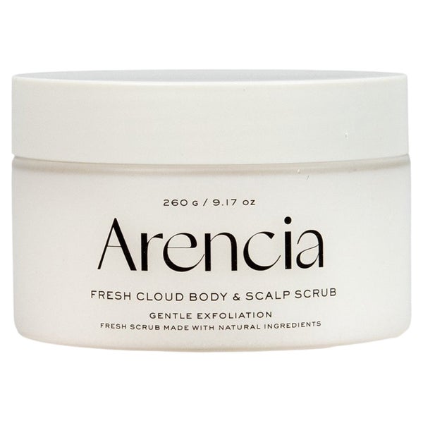 ARENCIA Fresh Cloud Körper- und Kopfhautpeeling Weißer Tee & 260 g