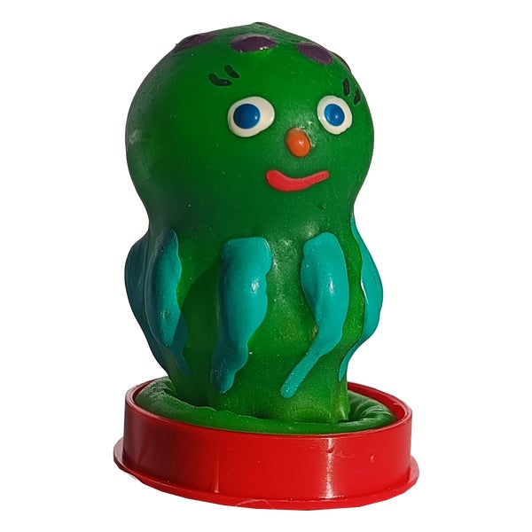 Scherzkondom „Qualle“ – Handbemalt, Geschenk für Meeresfans (1 Stück) 1 St