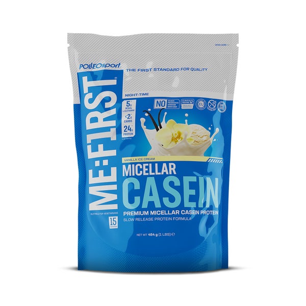 Polleo HydroX Micellar Casein, 454 g, Vanilla Ice Cream 454 g