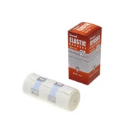 Romed Elastische Mittelzugbinden mit Halteklammer in Folie, 10 cm x 5 m, 5 Pack 25 m