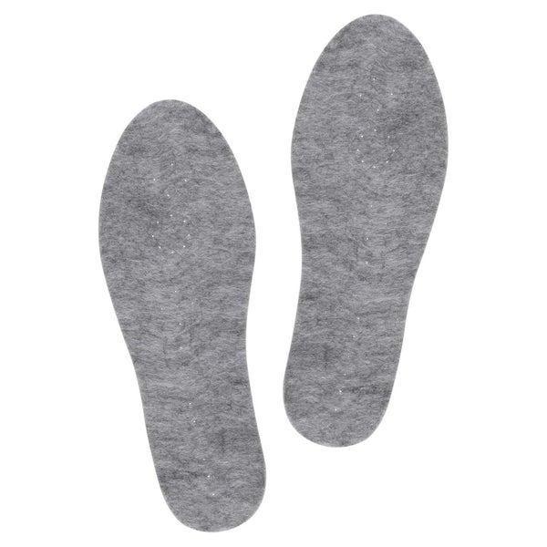 Lammfellsohlen Thermo Damen Herren Winterschuhe 43 Grau Filz 1 St