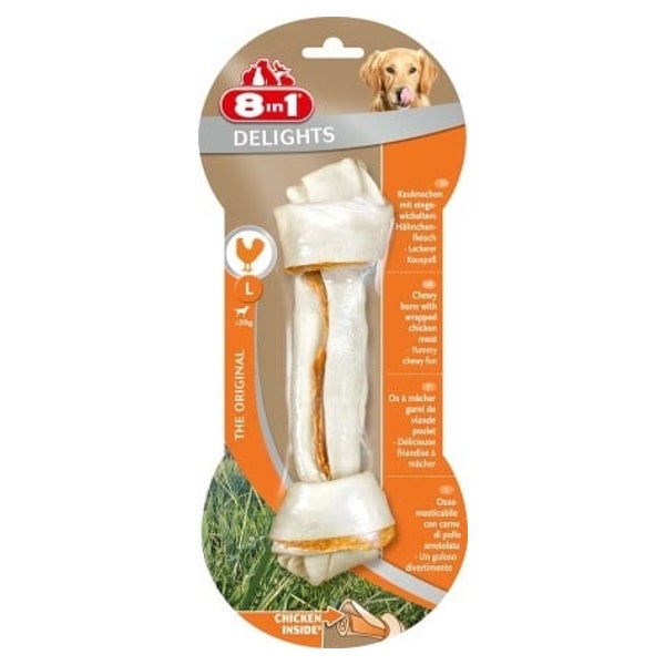 8IN1 Delights Kauknochen L 0,22 kg