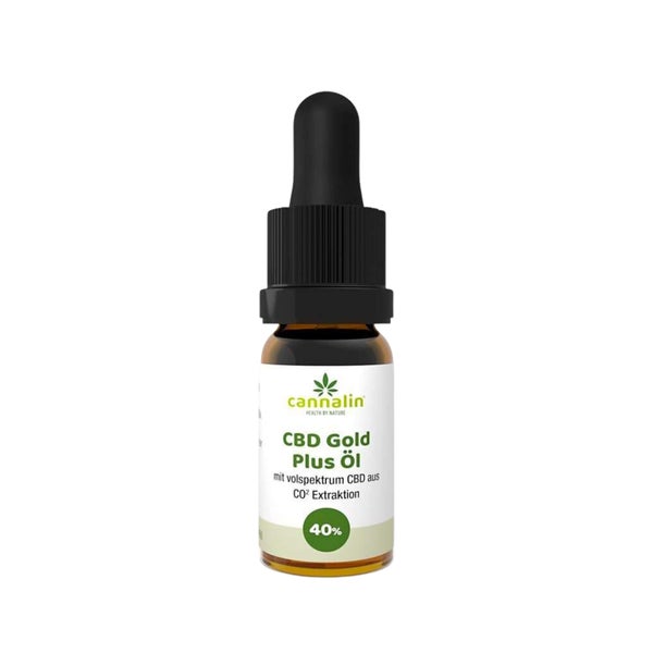 Cannalin - CBD Breitspektrum Gold Plus - THC Frei - 40% 10 ml