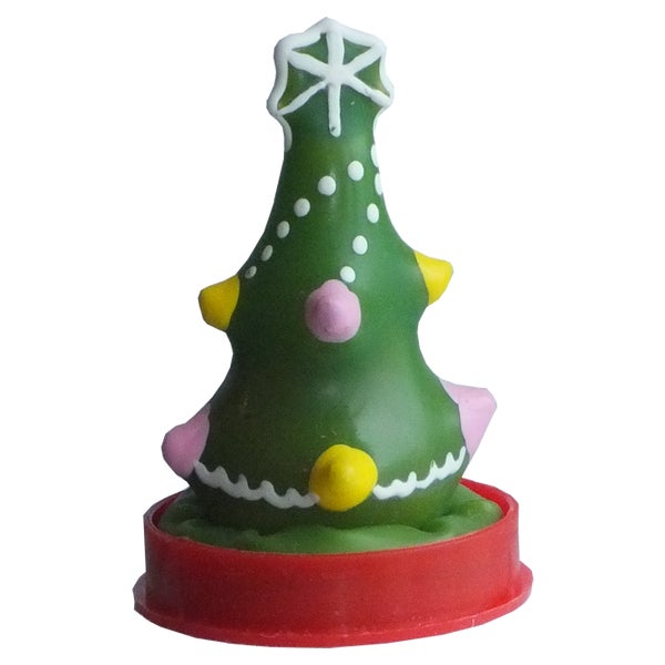 Scherzkondom «Weihnachtsbaum» – Gag für die festliche Zeit! (1 Stück) 1 St